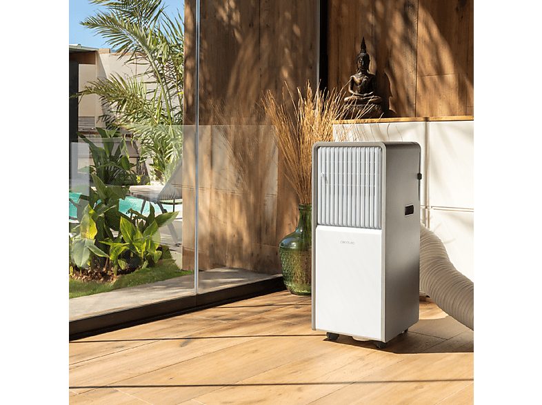 Aire acondicionado portátil - CECOTEC ForceClima 12850 Style Heating Connected, 12000 fg/h, 2 velocidades, 120 m², Multicolor — foto 6