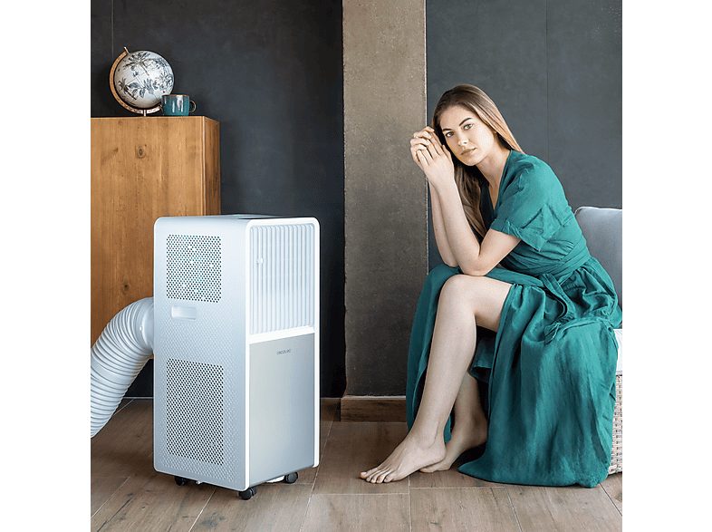 Aire acondicionado portátil - CECOTEC ForceClima 9450 Style Heating, 9000 fg/h, 2 velocidades, 25 m², 65 dB(A), blanco — foto 5