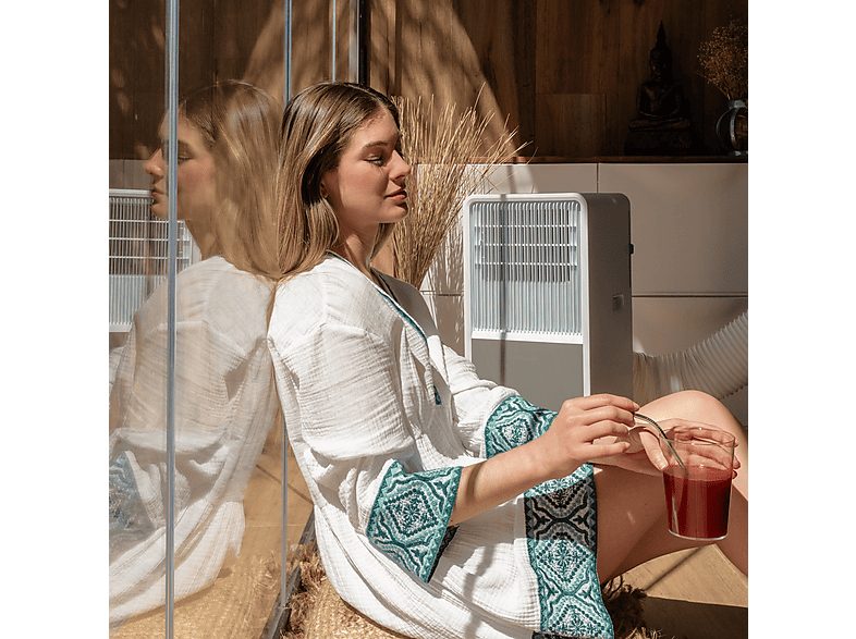 Aire acondicionado portátil - CECOTEC ForceClima 9450 Style Heating, 9000 fg/h, 2 velocidades, 25 m², 65 dB(A), blanco — foto 9