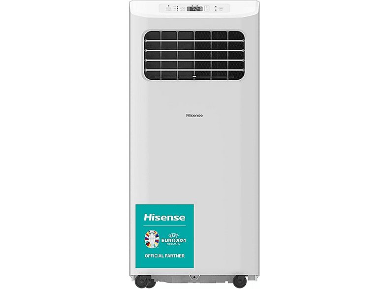 Aire acondicionado portátil - HISENSE APC07KV, 7000 fg/h, 2 velocidades, 18 m², 63 dB(A), Blanco — foto 2