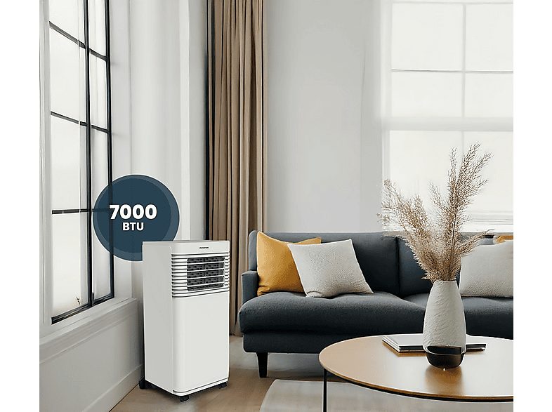 Aire Acondicionado Portatil - INFINITON PACPK17W, 17000 fg/h, 17 m², 56 dB(A), Blanco — foto 3