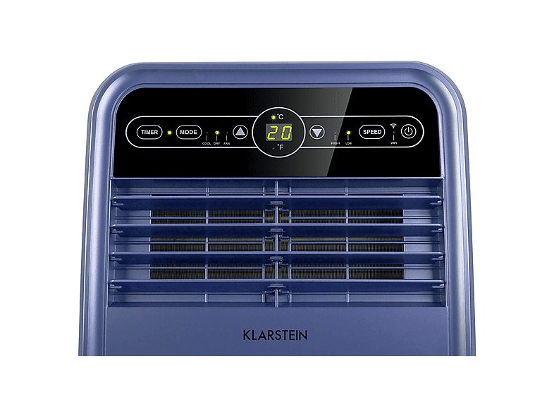Aire acondicionado portátil - KLARSTEIN Metrobreeze New York Smart 7k, 7000 fg/h, 34 m², 65 dB(A), Azul — foto 5