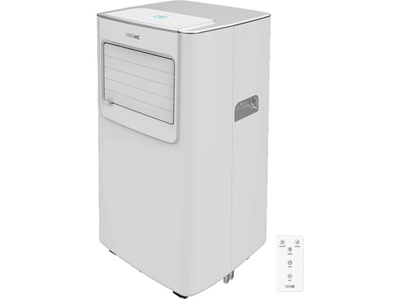 Aire acondicionado portátil - KOENIC KAC 7025 W, 1795 fg/h, 59 dB(A), Temporizador, 2 Velocidades, Blanco