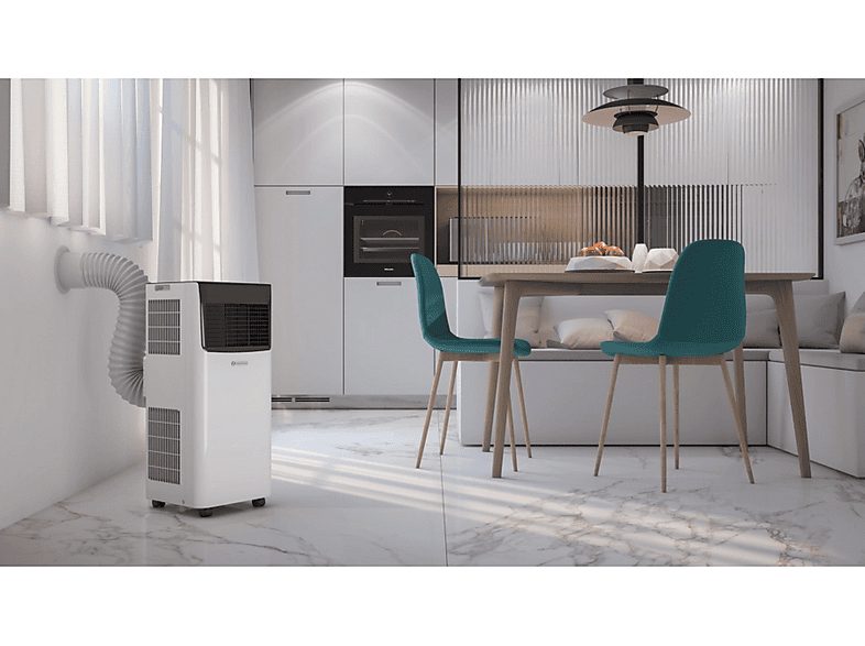 Aire acondicionado portátil - Olimpia Splendid DOLCECLIMA COMPACT 10, 2270 fg/h, 2, 8 m², 64dB(A), WiFi, Blanco — foto 3