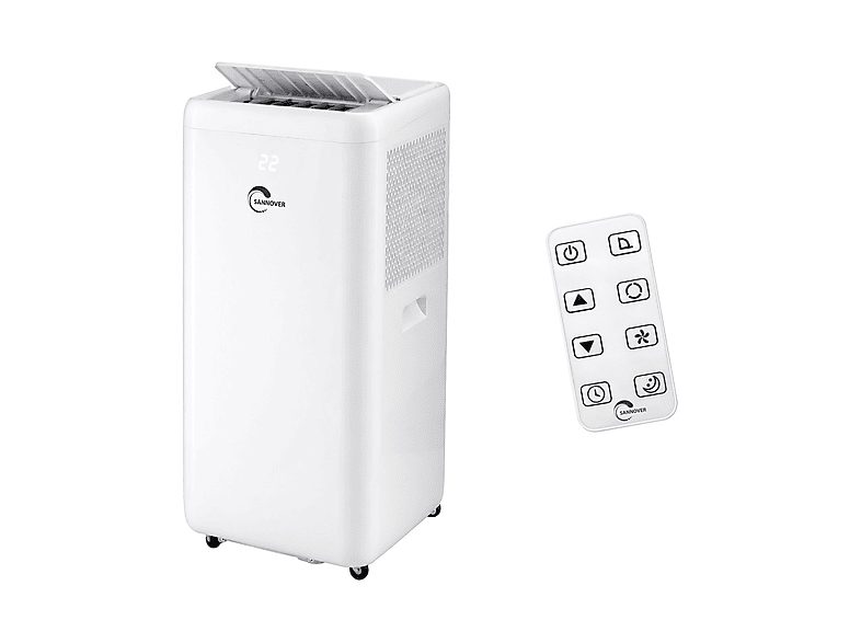 SANNOVER Aire acondicionado portátil - SANNOVER Fresho 12000, 20 m², 52 dB(A), blanco