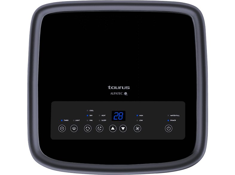 Aire acondicionado portátil - TAURUS AC 207 KT, 7000 fg/h, 3 velocidades, 20 m², 65 dB(A), Blanco — foto 3