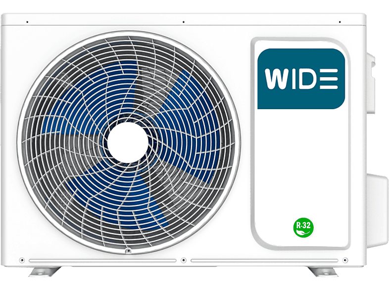 Aire acondicionado Split 1 x 1 - WIDE WDS09IUL5ECO-R32, 2236 fg/h, Función Inverter, Blanco — foto 2