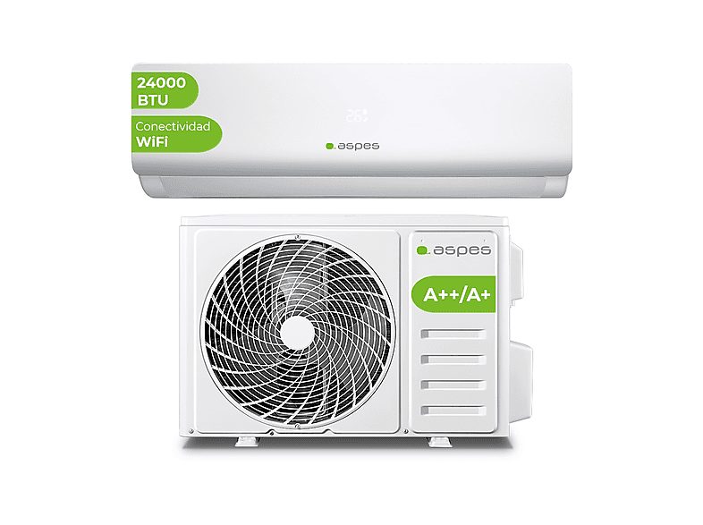 ASPES Aire acondicionado Split 1x1 - ASPES AAAS1200W, Not available