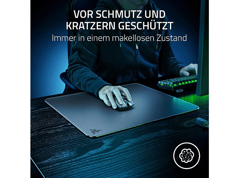 Alfombrilla gaming  - Atlas RAZER, Caucho, Negro — foto 9