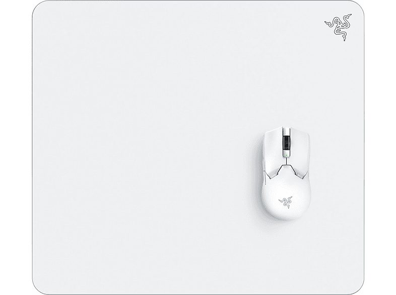 Alfombrilla gaming  - Atlas RAZER, Vidrio templado, Caucho, Blanco — foto 3