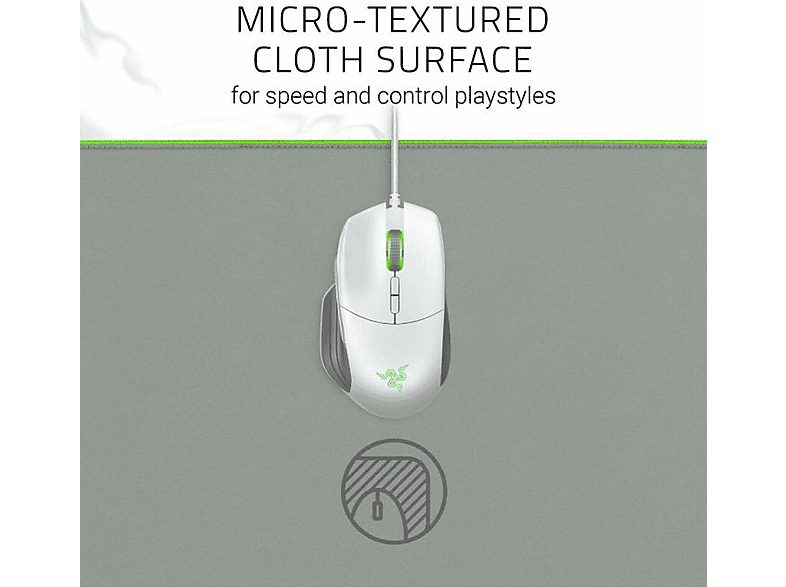 Alfombrilla gaming  - RZ02-02500314-R3M1 RAZER, Tela, Gris — foto 3