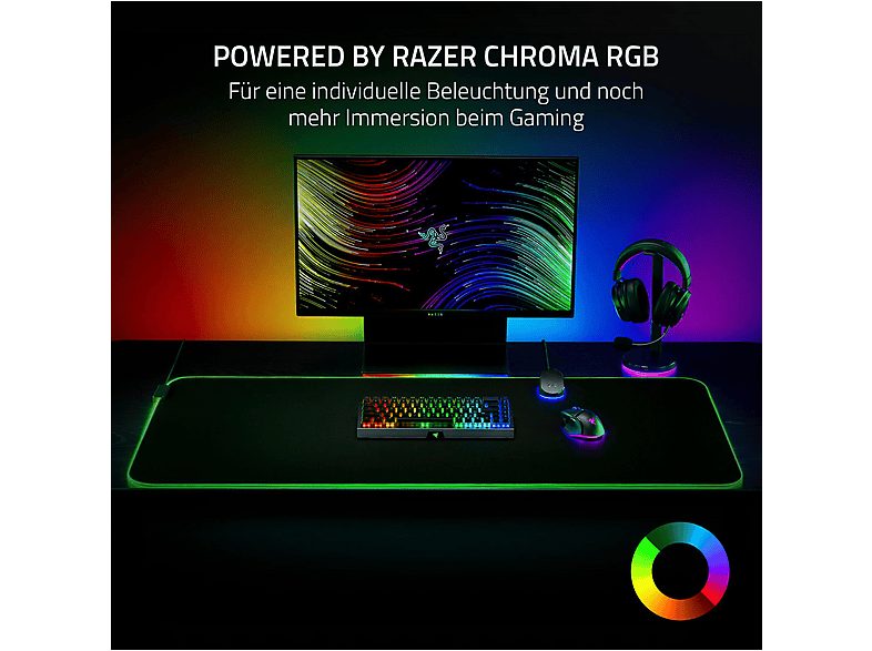 Alfombrilla gaming  - RZ02-02500700-R3M1 RAZER, Tela, Negro — foto 9