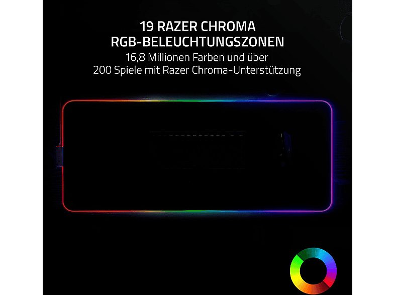 Alfombrilla gaming  - Strider Chroma RAZER, Poliéster, Negro — foto 8