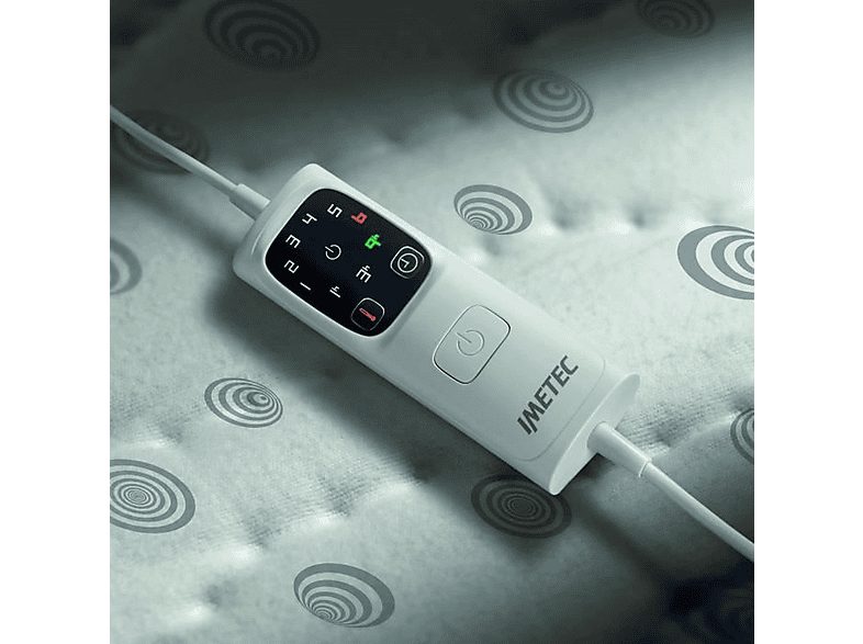 Almohadilla eléctrica - IMETEC Scaldasonno adapto, 300 W, 6, Gris, Blanco — foto 5