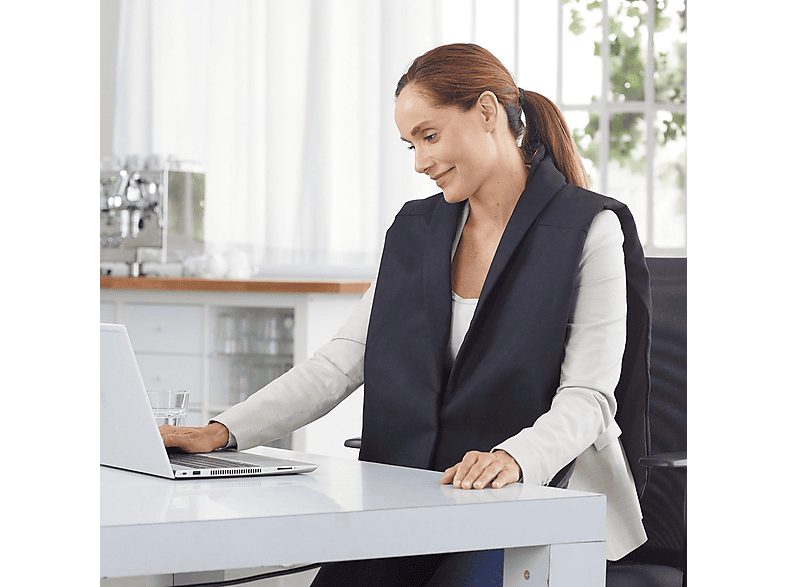 Almohadilla eléctrica - MEDISANA OL 150, 19,24 W, 3, Negro — foto 3