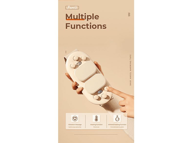 Almohadilla térmica - LALANOS COSMETICS LC-34, 15 W, Beige — foto 5