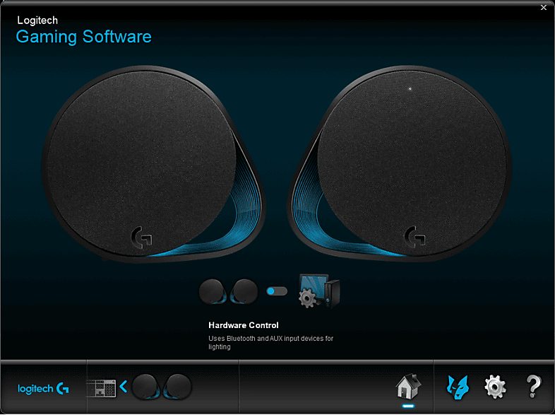 Altavoces gaming - Logitech G560, Bluetooth, RGB Lightsync, Sistema de altavoces 2.1, 240V, Control de graves, Personalizable, Negro — foto 23