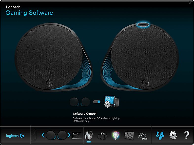 Altavoces gaming - Logitech G560, Bluetooth, RGB Lightsync, Sistema de altavoces 2.1, 240V, Control de graves, Personalizable, Negro — foto 24