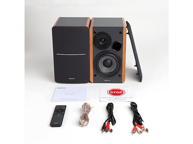 Altavoces Hifi Estéreo - EDIFIER R1280Ts, 42, 2 canales, Brown — foto 4