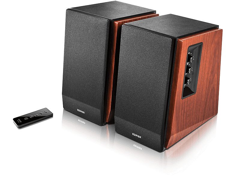 EDIFIER Altavoces Hifi Estéreo - EDIFIER R1700BT, 66, 2 canales, Bluetooth, Brown