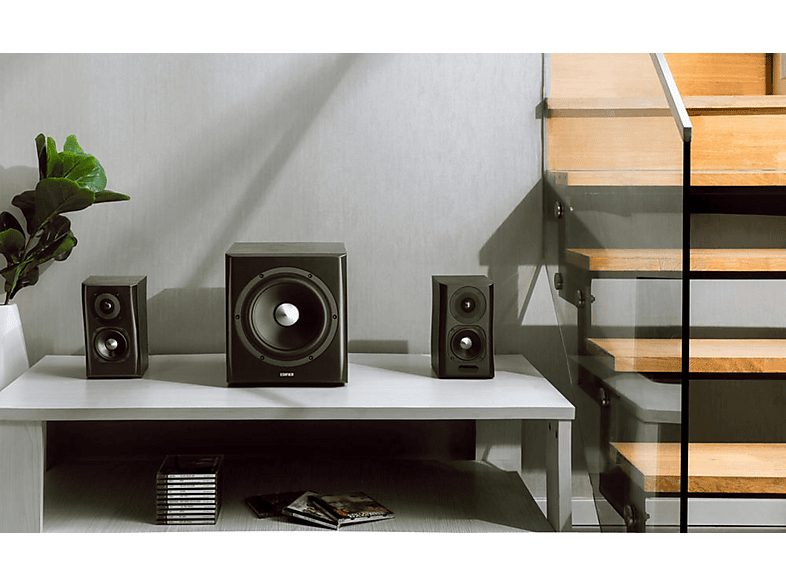 Altavoces Hifi Estéreo - EDIFIER S351DB, 150, 2 canales, Bluetooth, Negro — foto 6