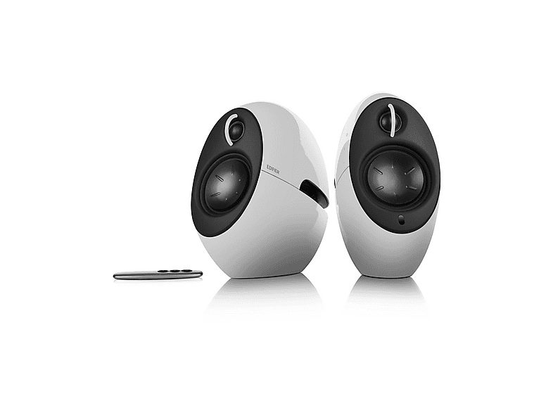 EDIFIER Altavoces para PC - EDIFIER E25HD, Bluetooth, White