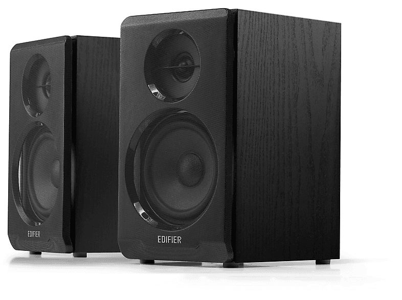 EDIFIER Altavoces para PC - EDIFIER R33BT-Negro, 10 Watt, 2.0 canales, Bluetooth, Negro