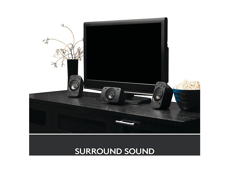 Altavoces para PC - LOGITECH 980-000468, 5 x 67 W + 165 W, 5.1 canales, Negro — foto 7