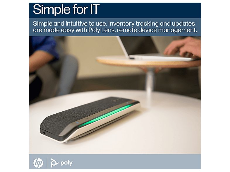 Altavoces para PC - POLY 218764-01, Gris — foto 5