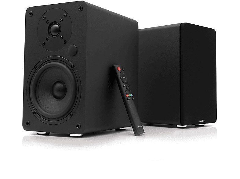 VULKKANO Altavoces para PC - VULKKANO A5 ARC, 2x 50 Watt, 2 canales, Black