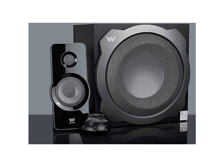 Altavoces para PC - WOXTER Big Bass 260 RGB, 150 W, Bluetooth, Negro — foto 5