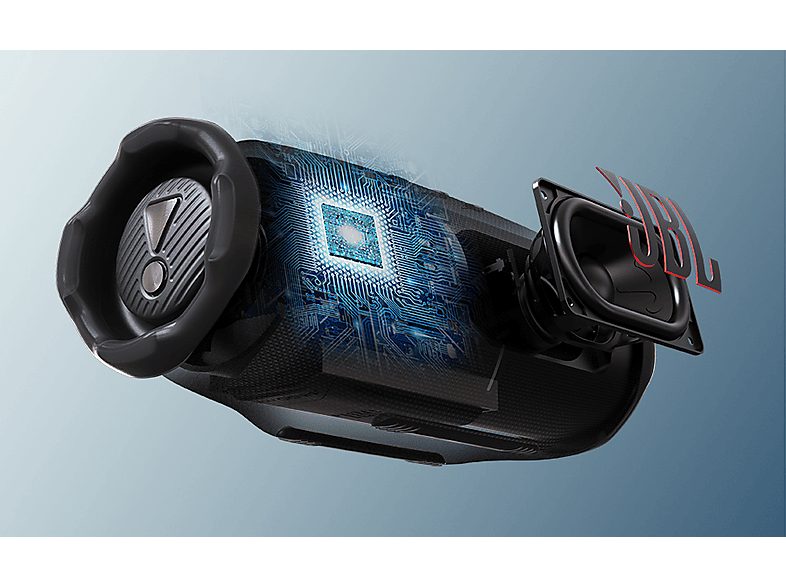 Altavoz bluetooth - JBL Charge 6, 45 W, Bluetooth, Hasta 24 horas + 4 horas con Playtime Boost, Resistente a golpes, agua y polvo, Azul — foto 6