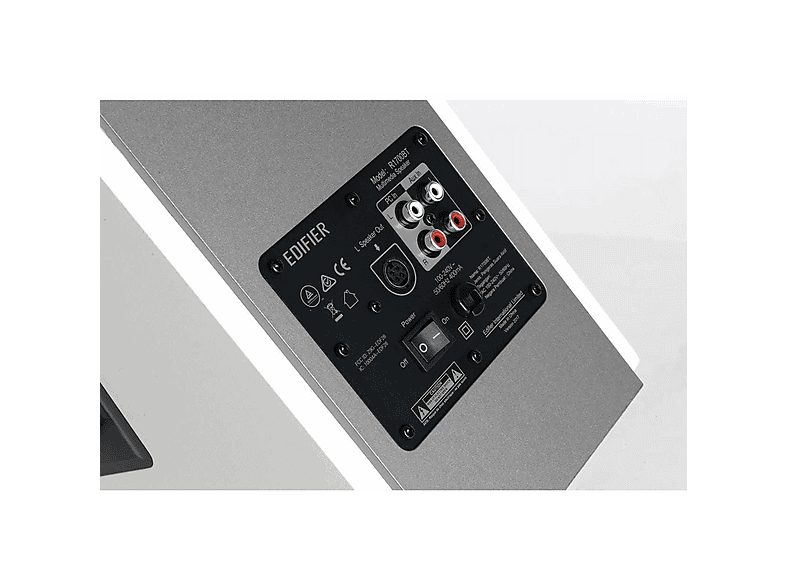 Altavoz de estantería - EDIFIER R1700BT WHITE/SILVER, 66 W, 2.0 canales, Bluetooth, Blanco/gris plateado — foto 5