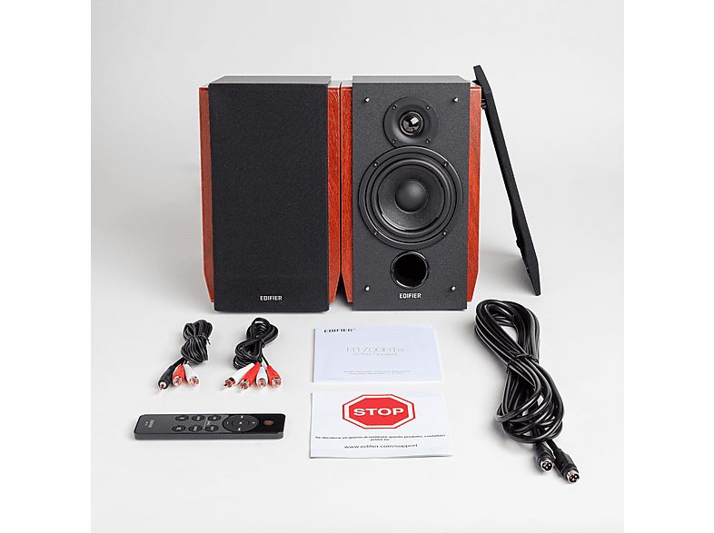 Altavoz de estantería - EDIFIER R1700BTs, 66 W, 2.0 canales, Bluetooth, Brown — foto 4