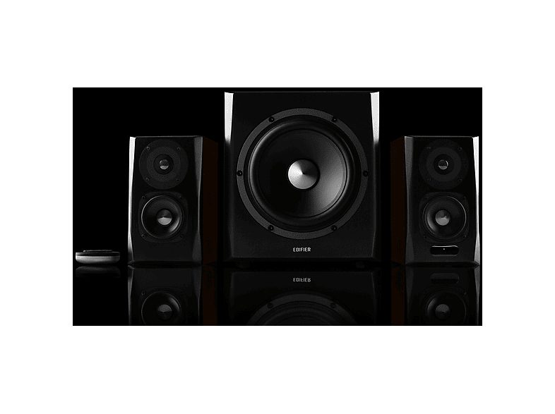 Altavoz de estantería - EDIFIER S350DB, 150 W, 2.1 canales, Bluetooth, Dark Brown — foto 3