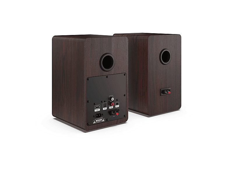 Altavoz de estantería - SHARP CP-SS30, 60 W, 2.0 canales, Bluetooth, Marrón — foto 5