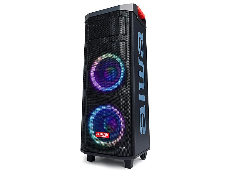 Altavoz de gran potencia  - aiwa KBTUS-608 Black / Altavoz de fiesta & karaoke AIWA, Negro — foto 3