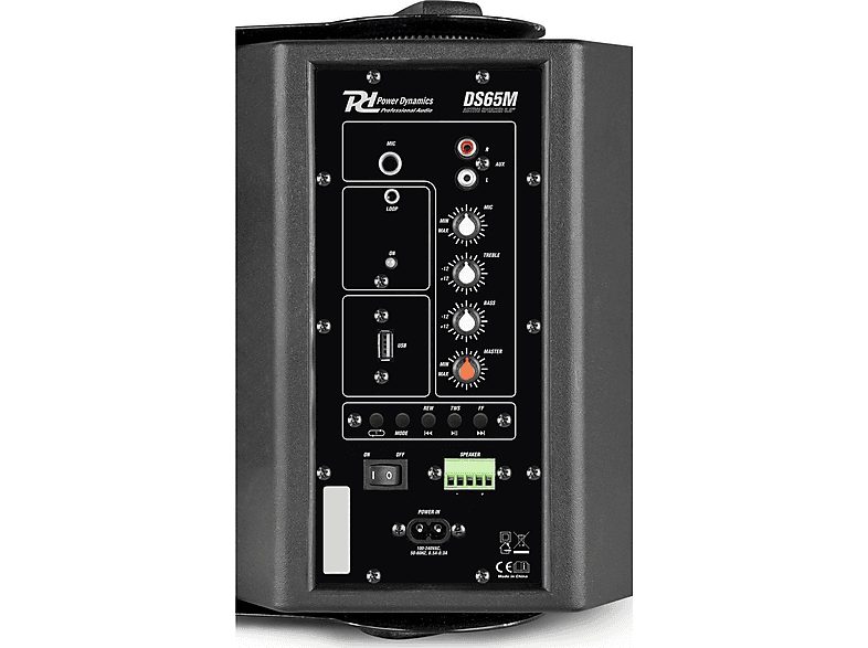 Altavoz de gran potencia  - DS65MB POWER DYNAMICS, Black — foto 4