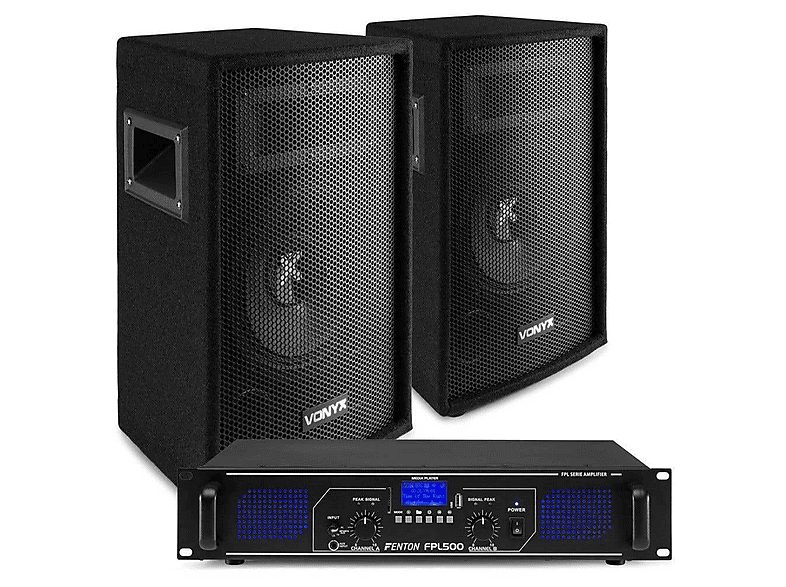 VONYX Altavoz de gran potencia  - FL500 VONYX, Black