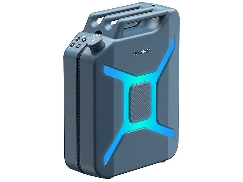 ULTIMEA Altavoz de gran potencia  - Go - Con Iluminación RGB, Resistente Salpicaduras, Portátil ULTIMEA, Azul
