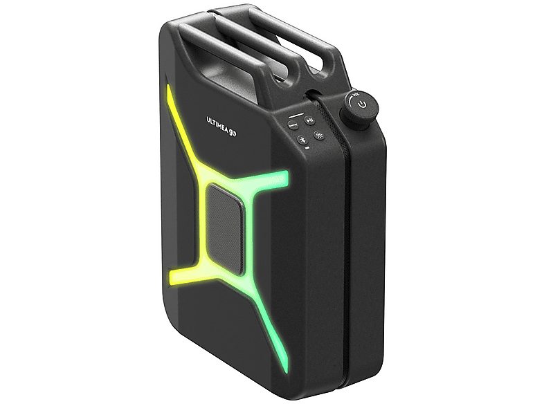 Altavoz de gran potencia  - Go - Con Iluminación RGB, Resistente Salpicaduras, Portátil ULTIMEA, Negro — foto 3