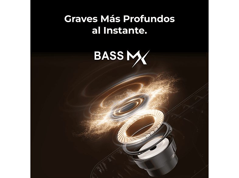 Altavoz de gran potencia  - Go - Con Iluminación RGB, Resistente Salpicaduras, Portátil ULTIMEA, Negro — foto 6