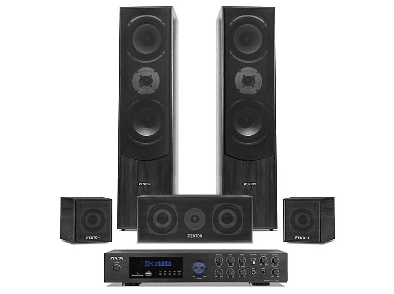 FENTON Altavoz de gran potencia  - HF5B FENTON, Black