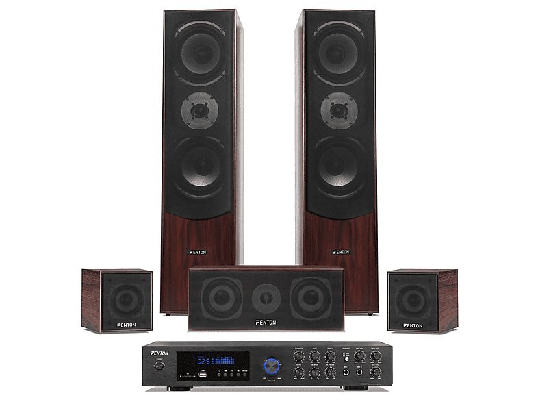 FENTON Altavoz de gran potencia  - HF5W FENTON, Brown