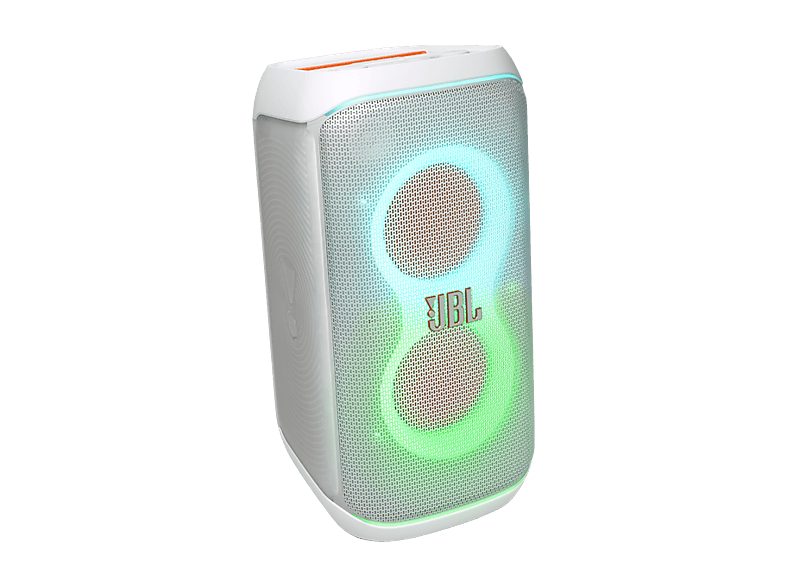 Altavoz de gran potencia - JBL PartyBox Club 120, Portátil para fiestas, Asa plegable, Bluetooth, Resistente salpicaduras, Autonomía 12h, 160W, Blanco — foto 2