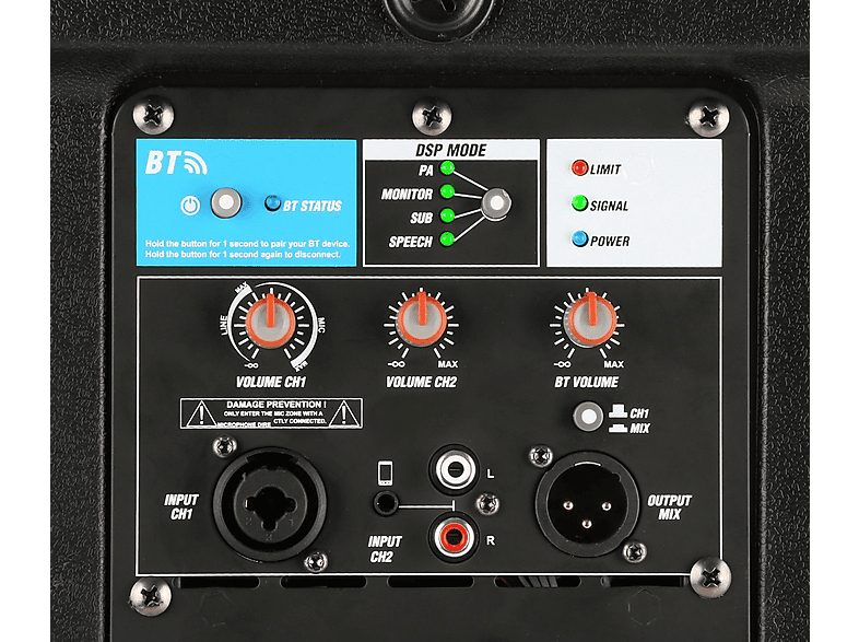 Altavoz de gran potencia  - PD410A POWER DYNAMICS, Black — foto 3