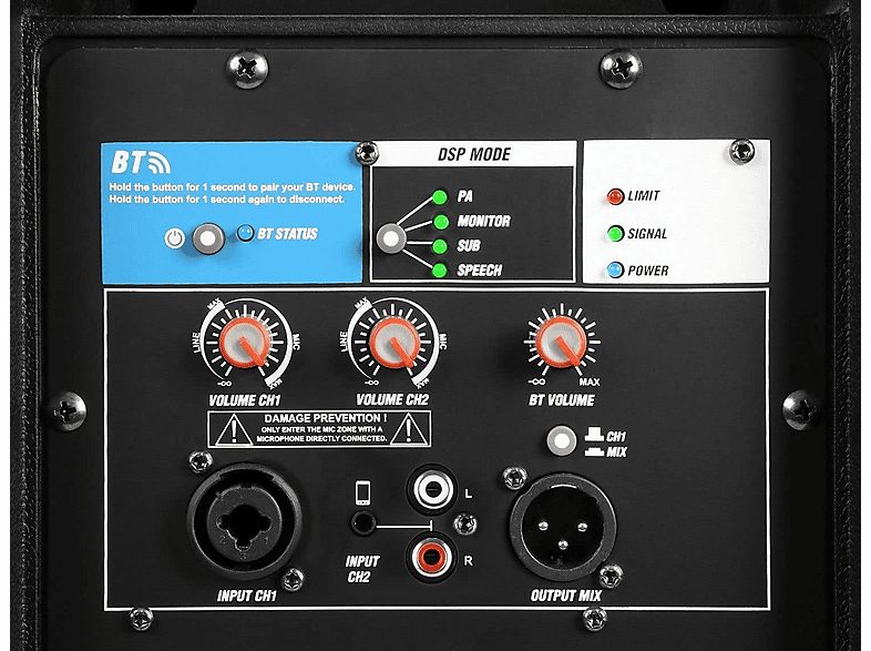 Altavoz de gran potencia  - PD412A POWER DYNAMICS, Black — foto 6