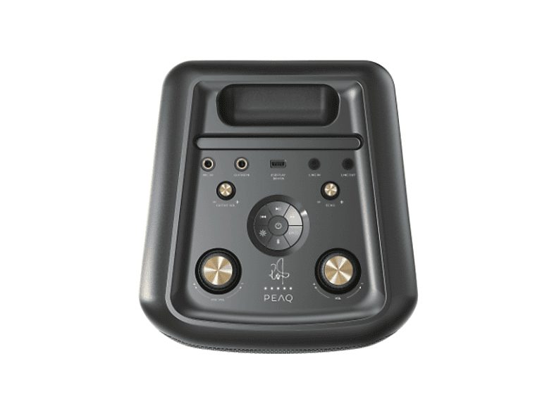 Altavoz de gran potencia - PEAQ PPS 200-RW, 80W, Modo Karaoke, 8h Autonomía, Edición Robbie Williams, Bass Booster, Efectos de Iluminación, Negro — foto 3