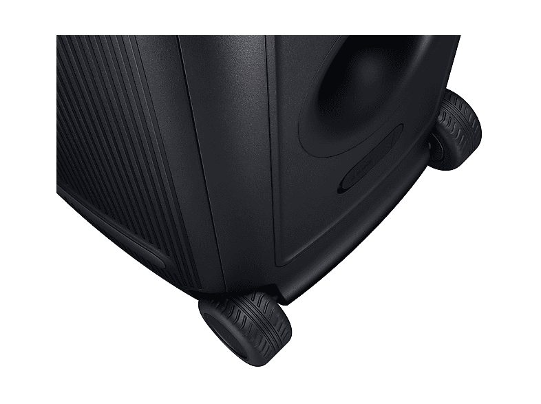 Altavoz de gran potencia - Samsung MX-ST50F/ZF, Portátil para fiestas, Asa de transporte y ruedas, Iluminación personalizable, Aut 18h, 240 W, Negro — foto 13