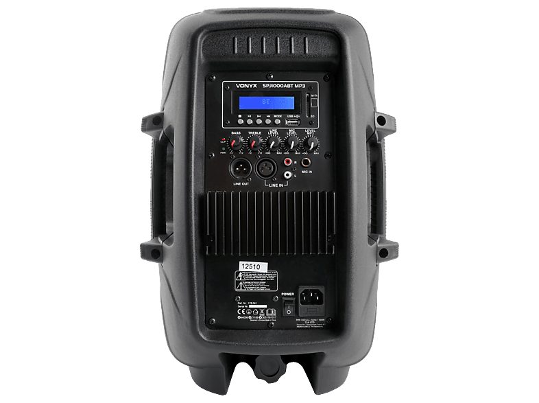 Altavoz de gran potencia  - SPJ-1000ABT VONYX, Blanco — foto 3